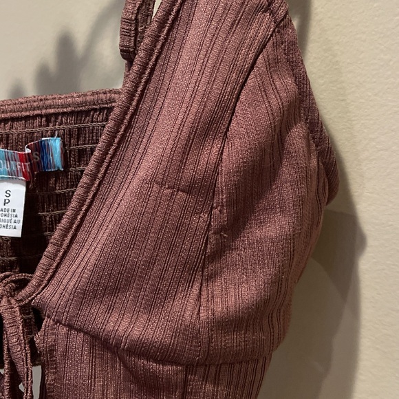 UO Brown Crop Top - Picture 4 of 5